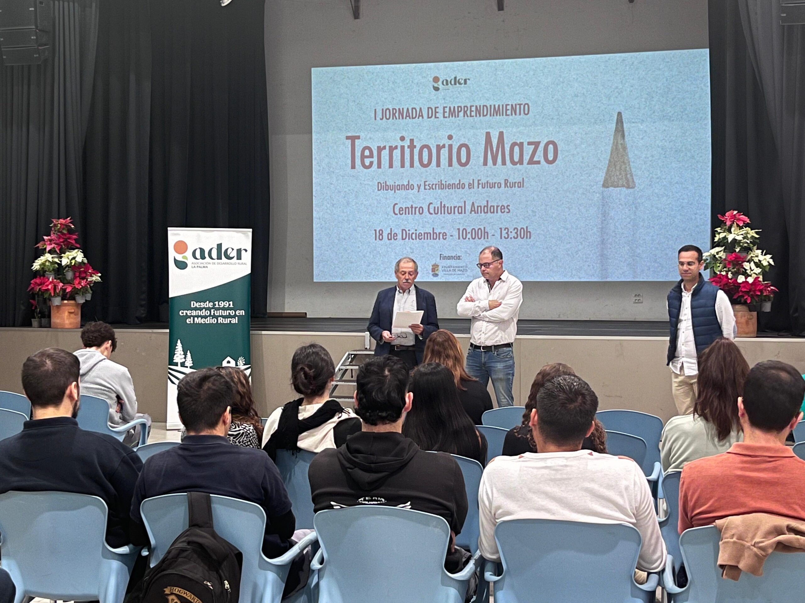 ADER La Palma impulsa el futuro rural en la I Jornada de Emprendimiento ‘Territorio Mazo’